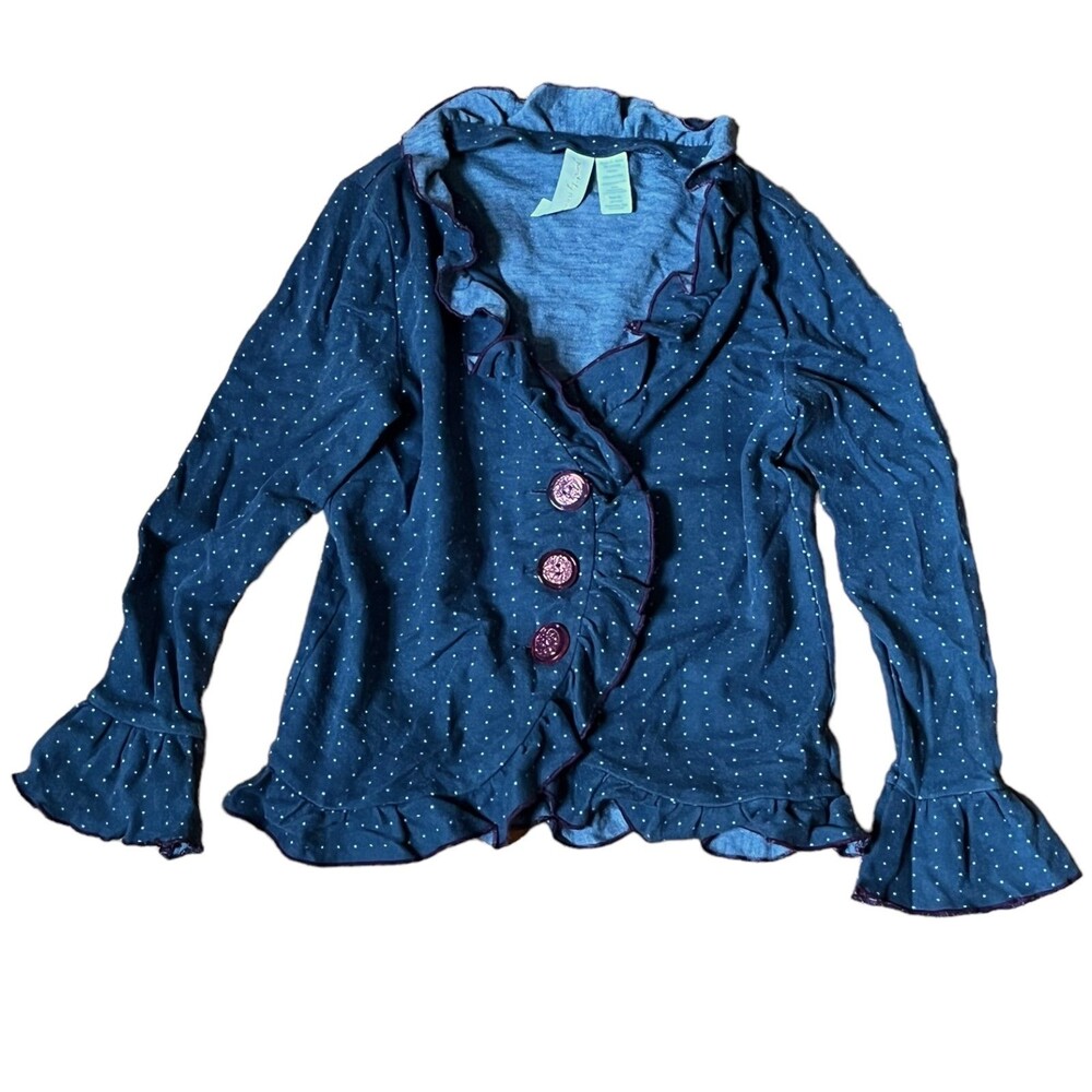VTG Matilda Jane Fall 2013 Paint By Numbers Size 10 Juliet Cardigan Sweater Top